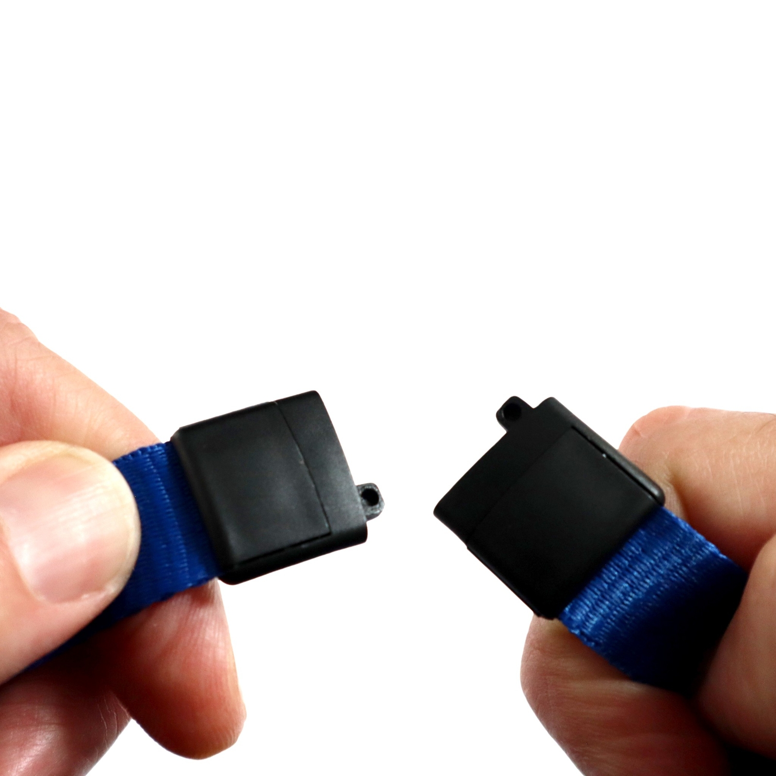 Wide Lanyard with Breakaway Clasp & Swivel J Hook - Flat Ribbed by Specialist ID