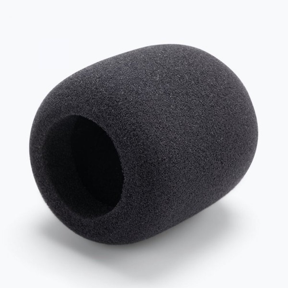On-Stage Foam Windscreen Black