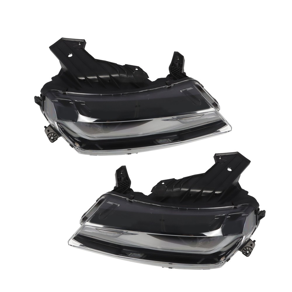 For 2016-2018 Chevy Camaro Halogen Projector Headlights w/DRL LED Switchback