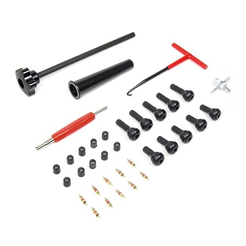 Quick Change Tire Valve Tool Kit, Tire Valve Stem Core Quickly Replacement