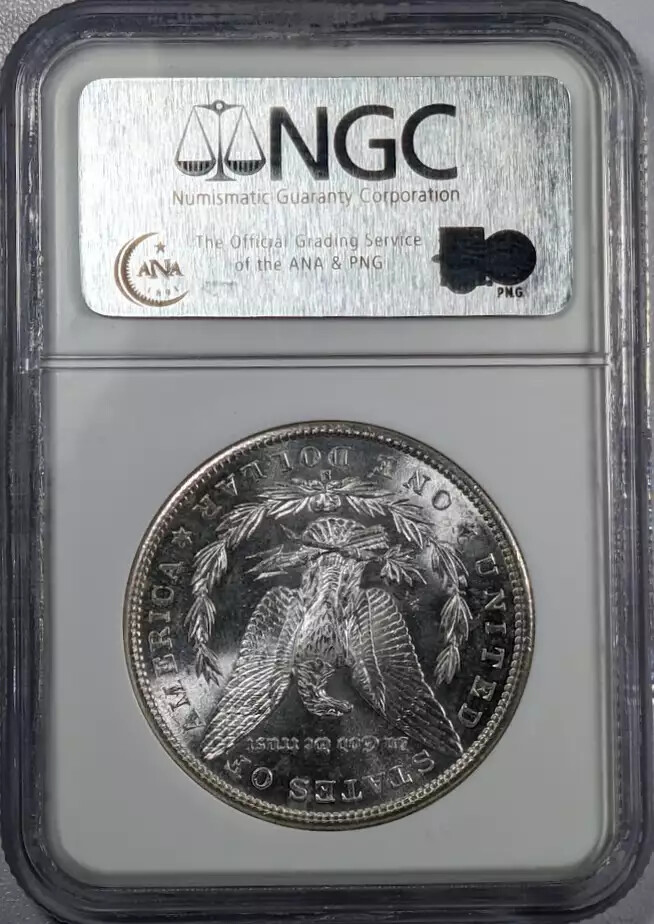 1881 S Morgan Silver Dollar NGC MS-63