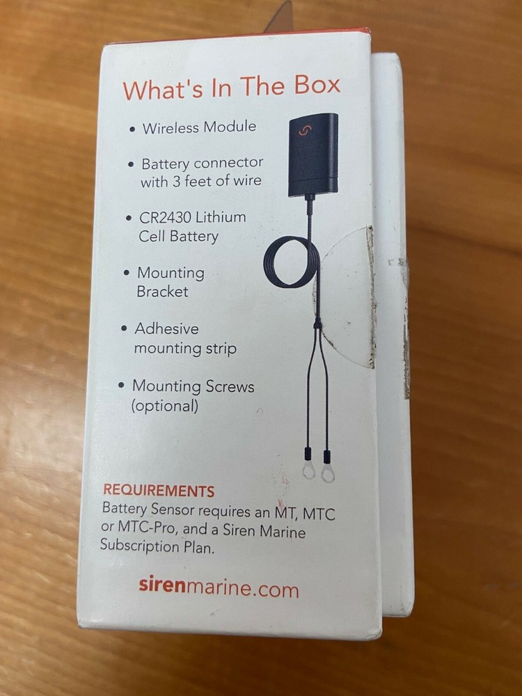 Siren Marine AC Shore Power Sensor