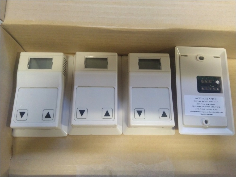 ACI A/TUCH-V010 thermostats