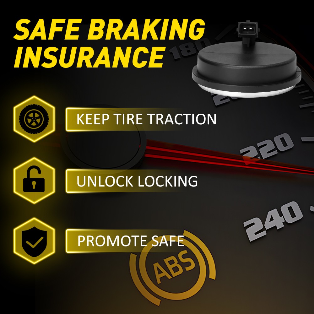 2PCS Rear Left & Right Side ABS Wheel Speed Sensor For 2011-2015 KIA SORENTO