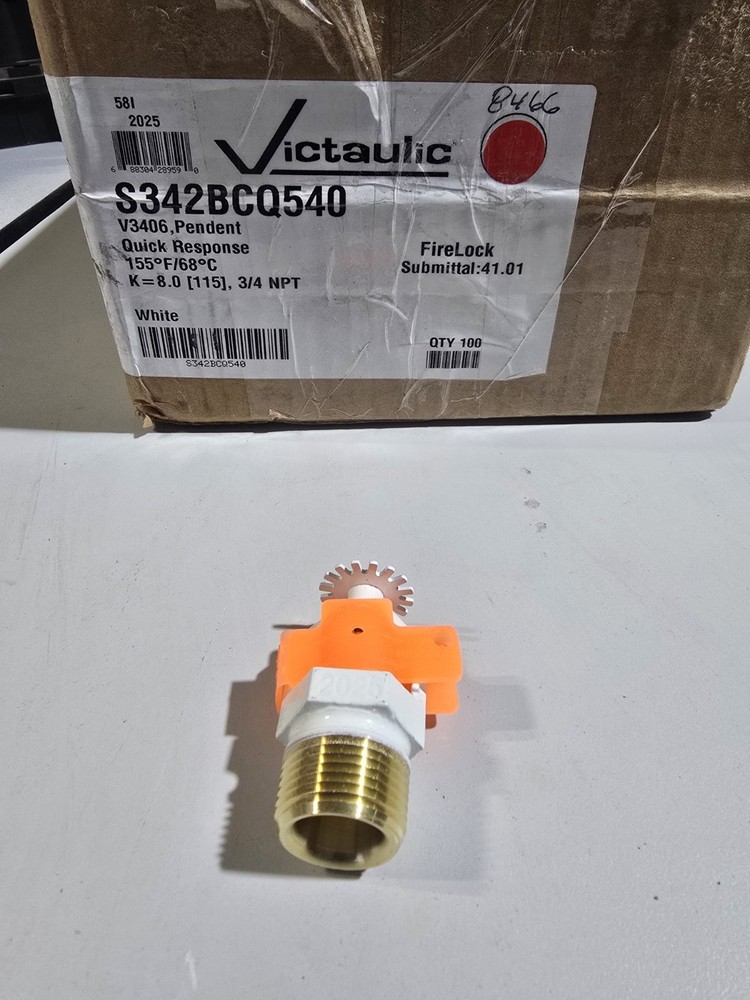 Victaulic V3406 Pendent Fire Sprinkler