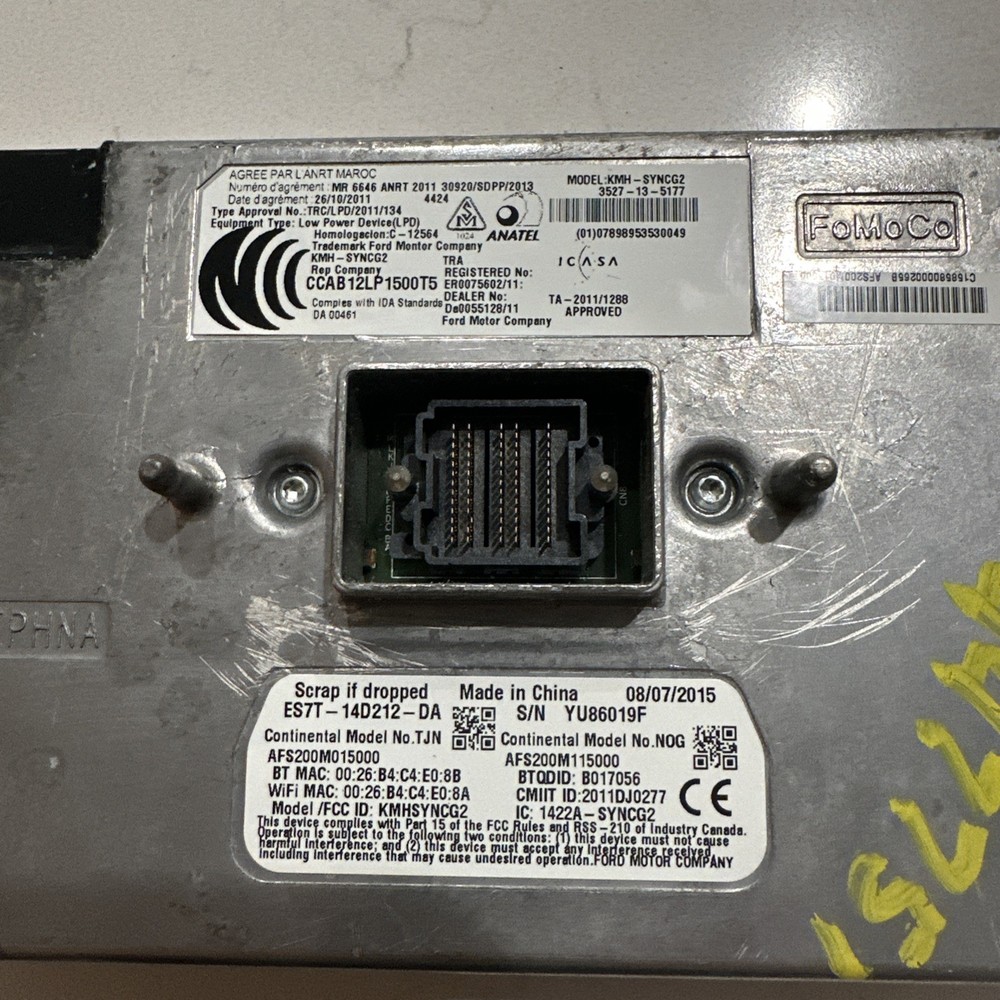 2014-2019 FORD LINCOLN COMMUNICATION SYNC CONTROL MODULE OEM ES7T-14D212-DA