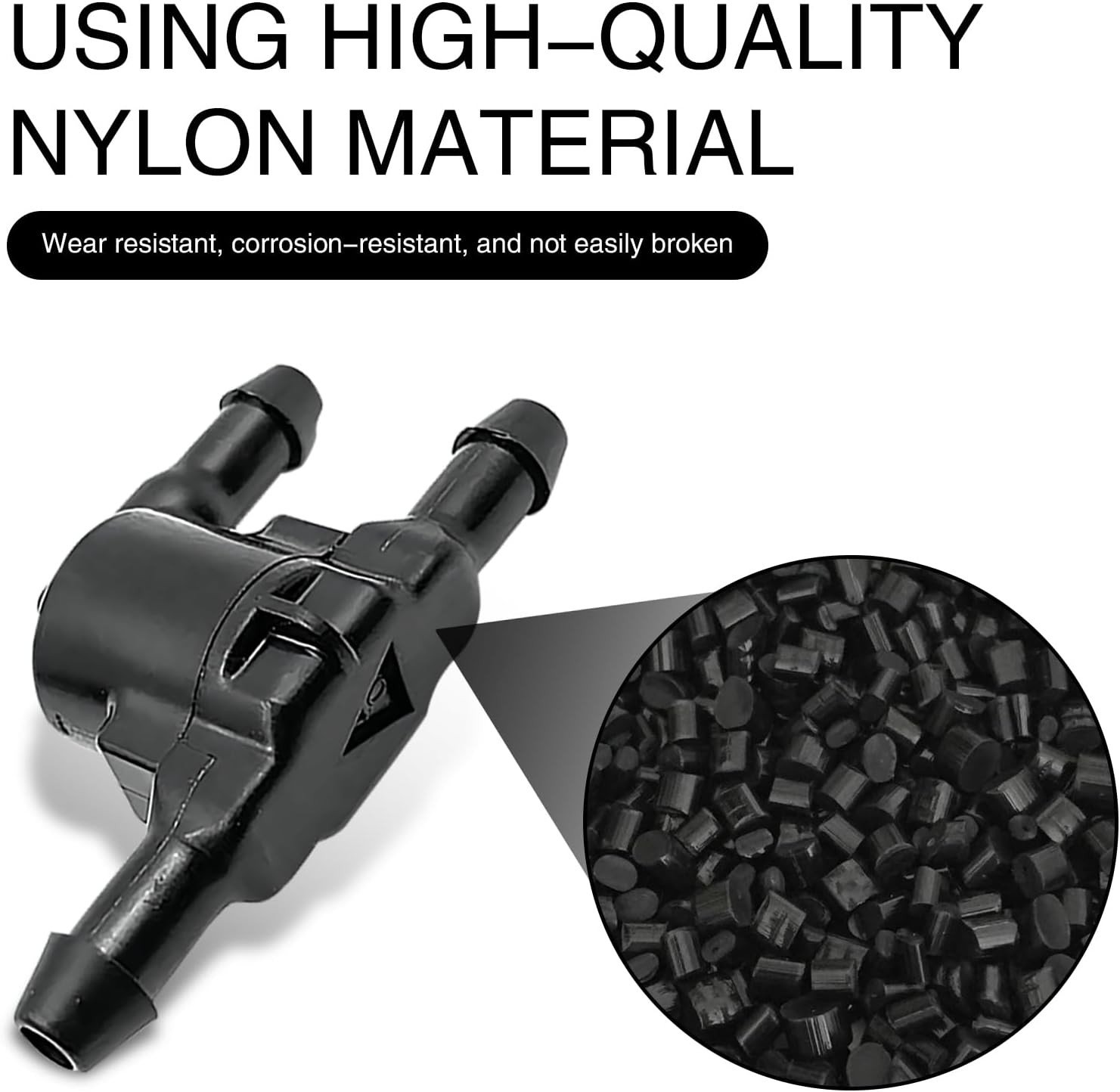 2Pcs Car Windshield Wiper Washer Check Valve For Toyota Lexus 8532128020 NEW