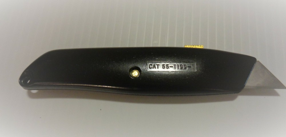 UTILITY KNIFE, ALL METAL With Blade