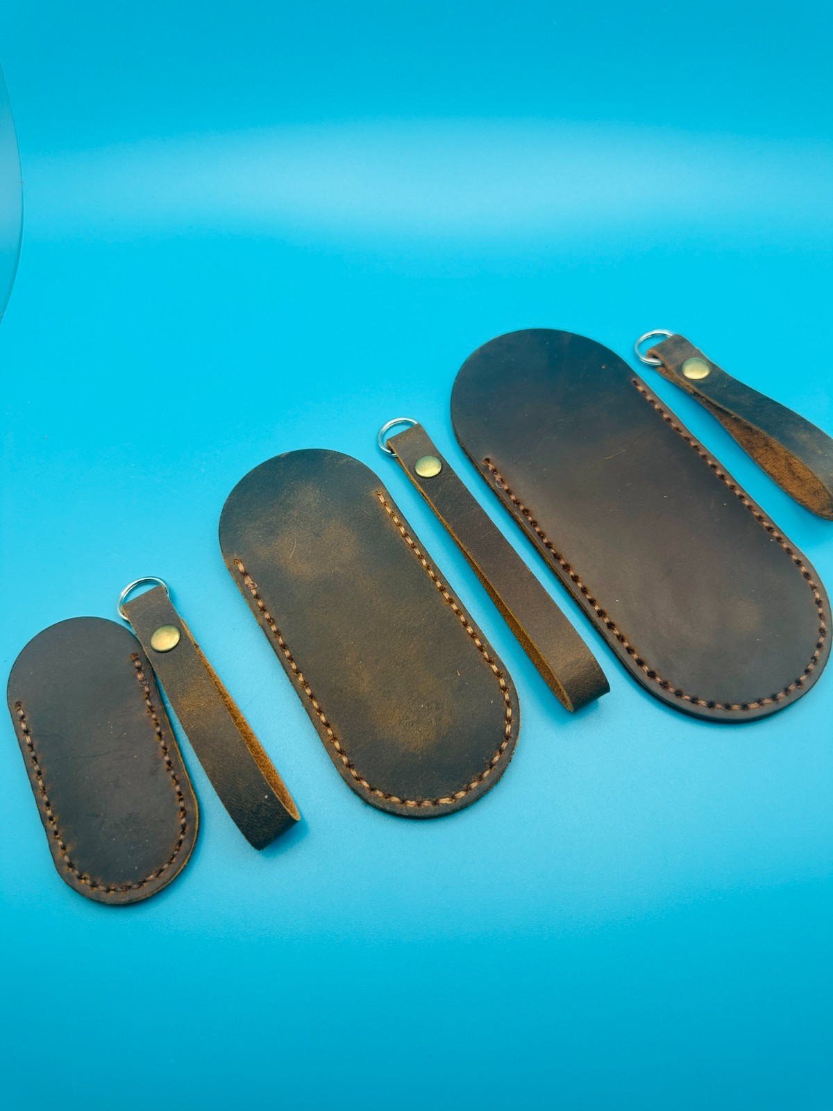 Leather Sheath Cowhide Holster Case for Victorinox Swiss Army Knife 58 91 111mm