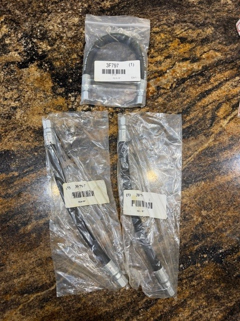 (3) Eaton R2-6-15F Hydraulic Hose Assembly Lot of 3 New