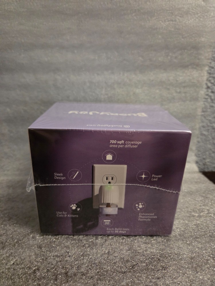 Buddy Joy Cat Calming Diffuser Refills | (2 Diffusers + 2 Refills)