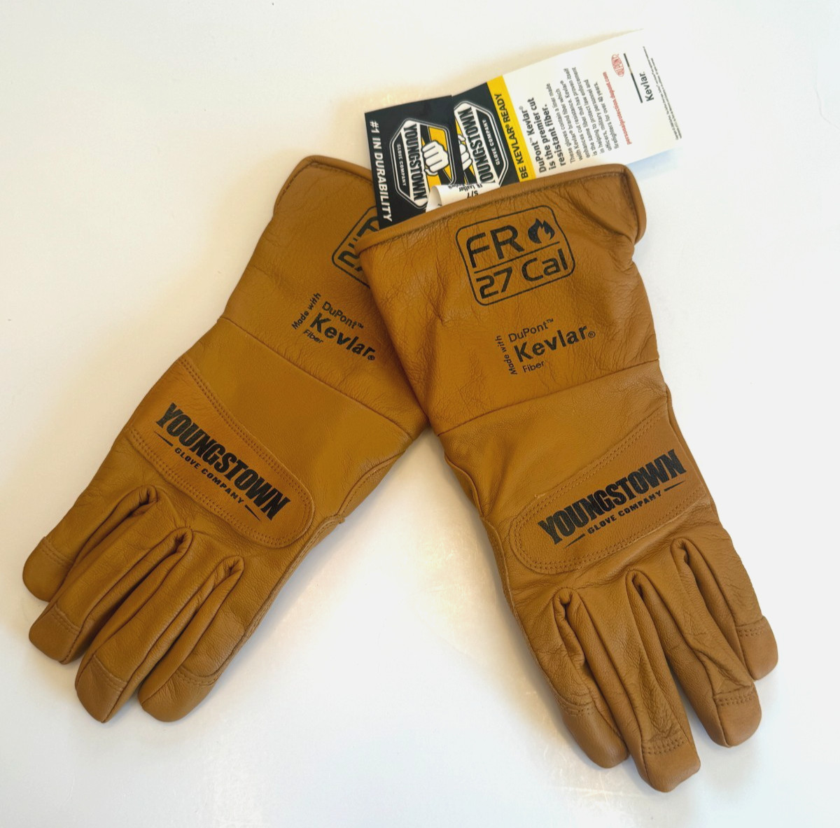 NEW Youngstown Utility Plus with Kelvar Leather Gloves Size Small 11-3280-60-S