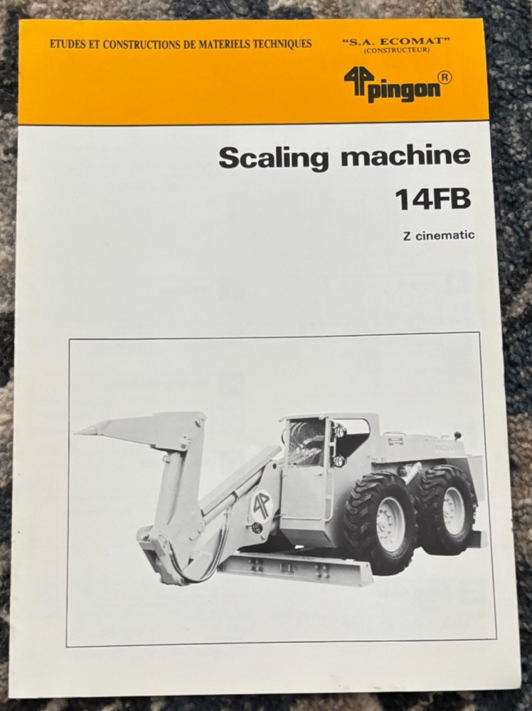 Pingon 14FB Scaling Machine Brochure AMIL25