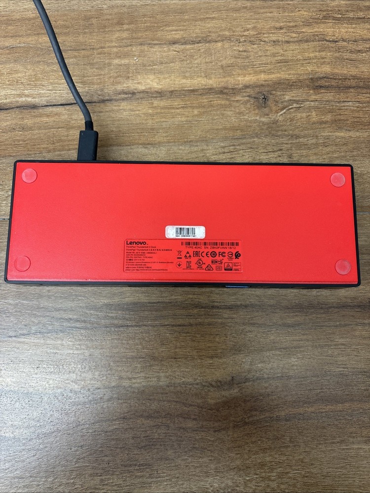dbb9003l1 lenovo thinkbad thunderbolt 3 dock 