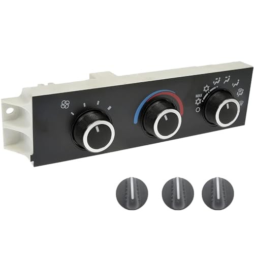 Front A/C Heater Climate Control Module Panel Switch Compatible with 1996-2020