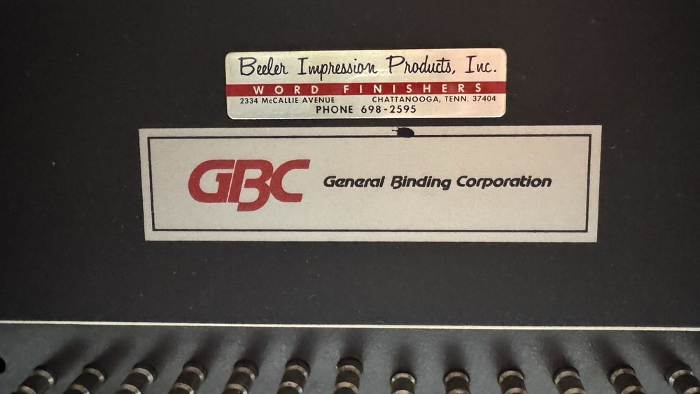 GBC Binder