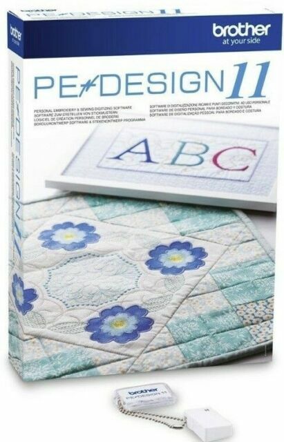Brother PE Design 11 Embroidery Software  *Knowledgeable staff for support