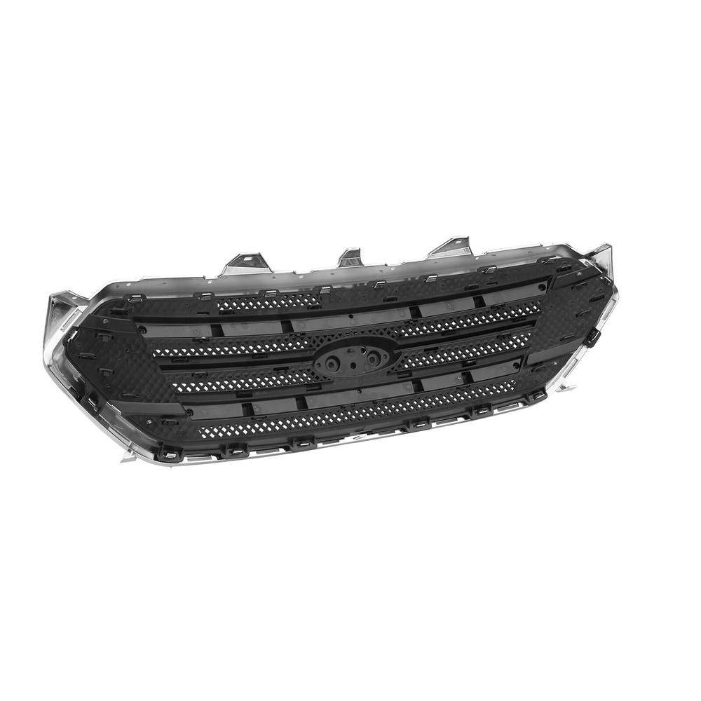 For 2013-2019 Ford Taurus Front Bumper Upper Grille Assembly Chrome Grill ABS