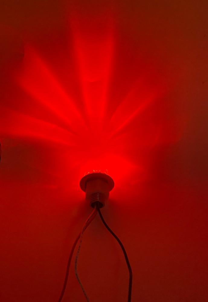 Mini HERO Watermelon led light Clear/Red (Open Box) Each