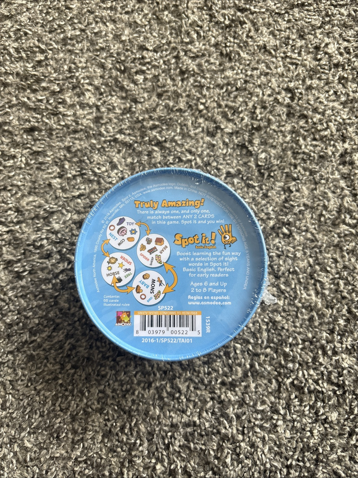 Spot It! Basic English Brand New Sealed