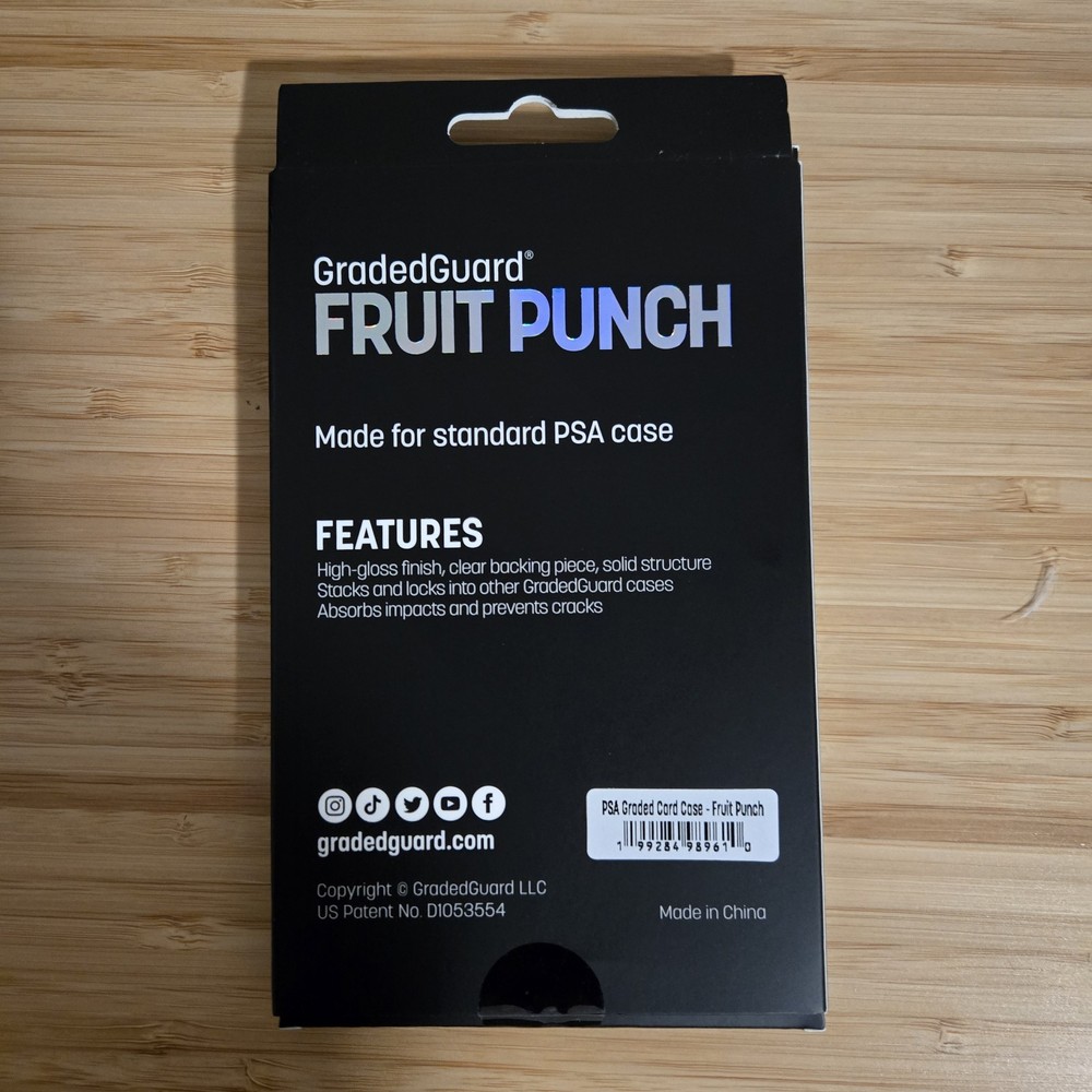 GradedGuard PSA Graded Card Case Guard Protector FRUIT PUNCH Limited Edition