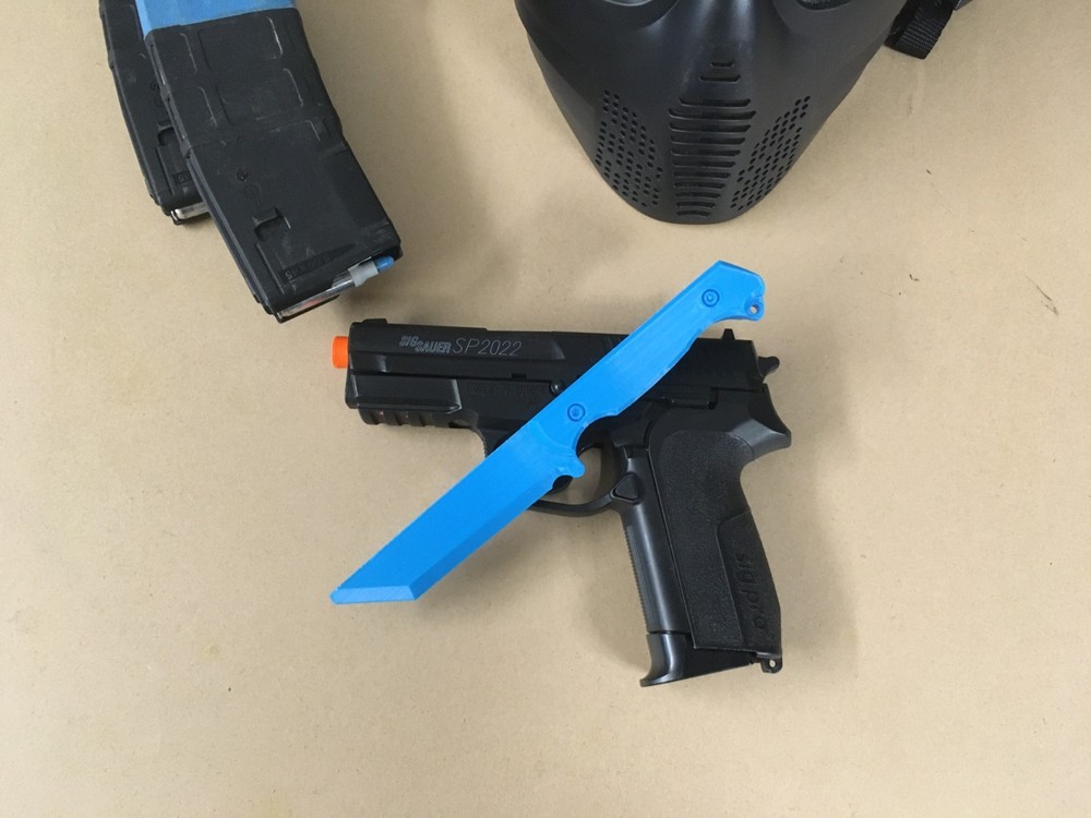 Flexible TPU Training knife for Force on Force/Airsoft/MilSim