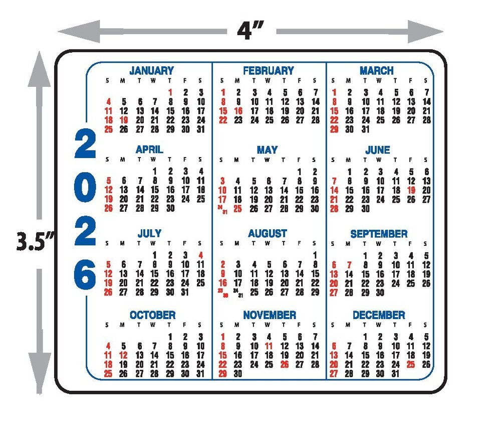 Frigidaire Calendar Magnet