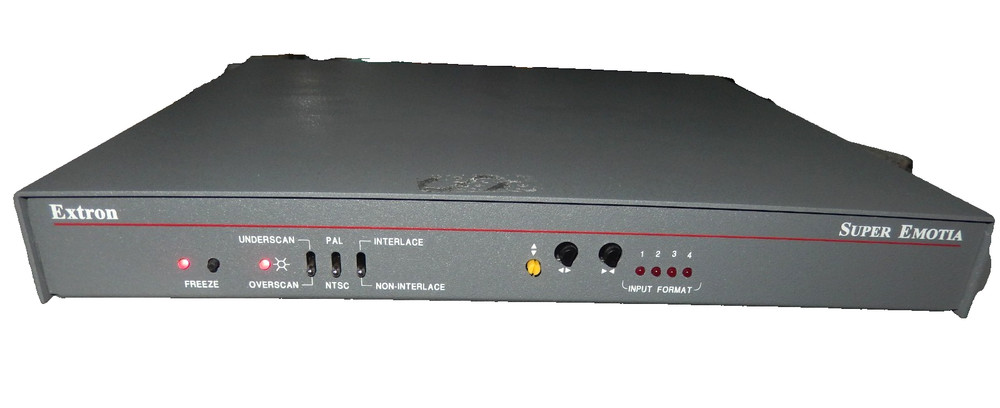 Extron Super Emotia Video Processor Down Scaler With Power Supply & Cables