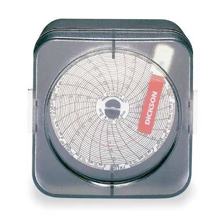 Dickson Sc377 Temp Chart Recorder, 3 In