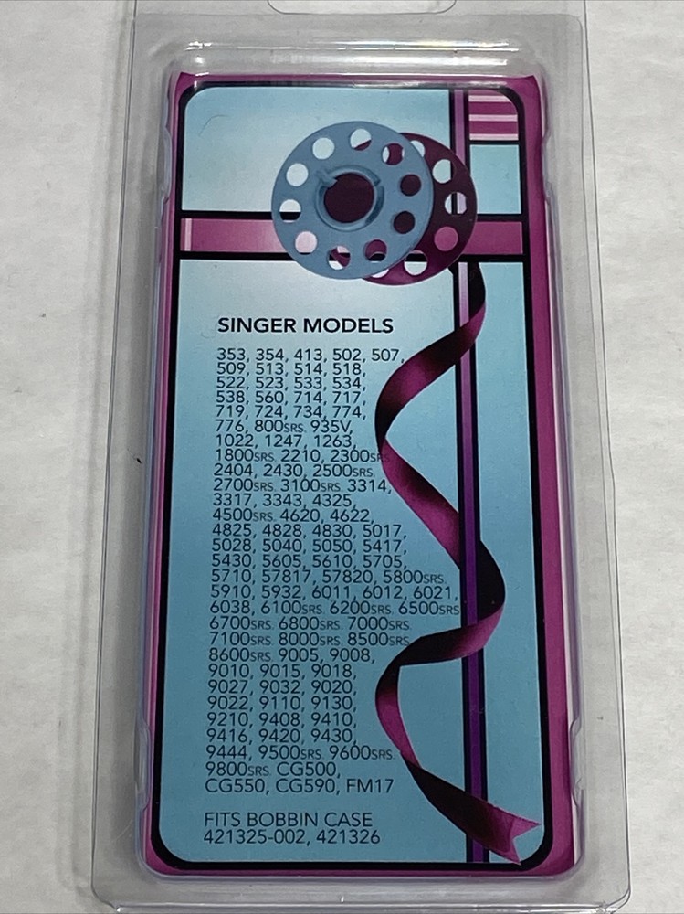 Alphasew Bobbin 10 Pack Card# 172336 For Singer Sewing Machines