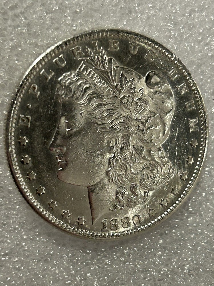 1880 S Morgan Silver $1 BU BB-R32,33