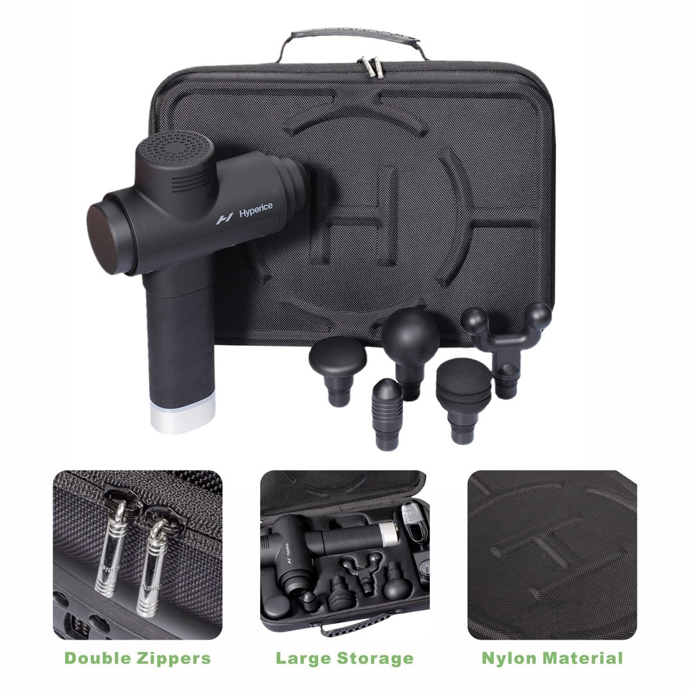Case for Hypervolt 2 Pro/Hypervolt Plus with 5 Head Attachments,Waterproof Sh...