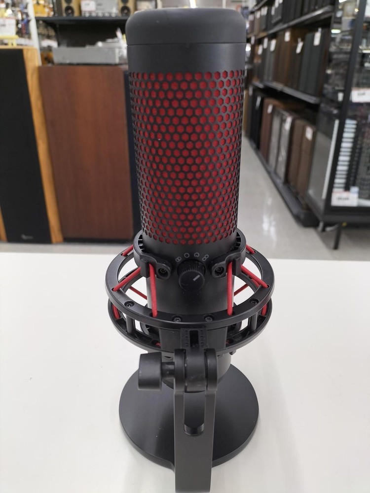 HYPERX USB Condenser Microphone QUADCAST 4P5P6AA Used