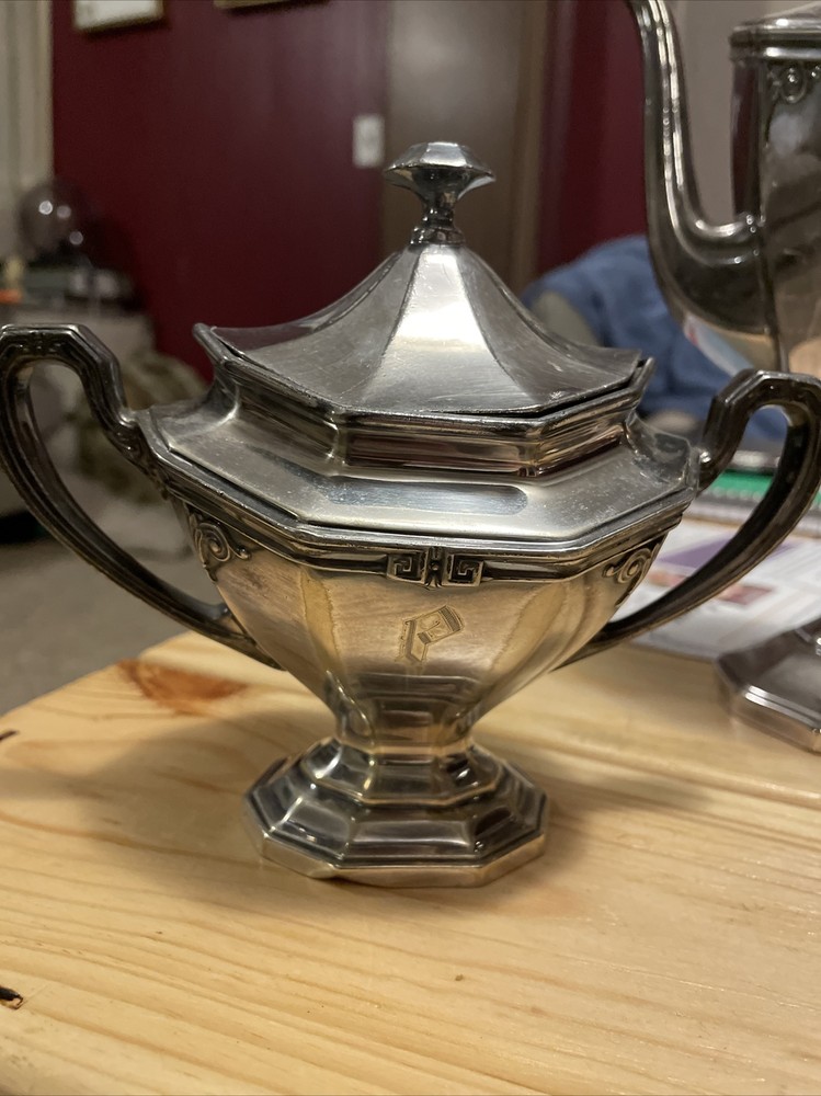 reed and barton silverplate tea set