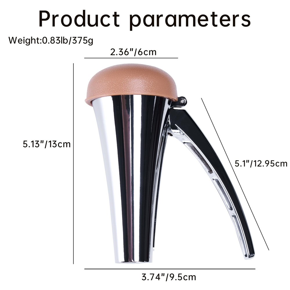 Nutcracker: Effortlessly Cracks Large to Medium Nuts, Heavy Brown Standard
