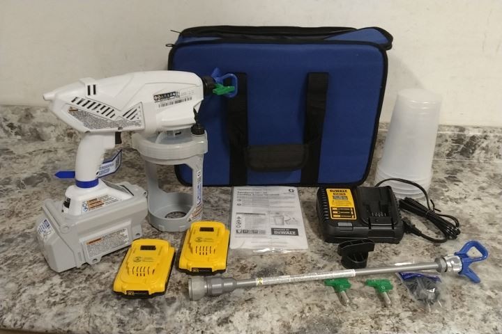 Graco 25R791 20V 5/16 Gal Tank Capacity Cordless Handheld Sprayer