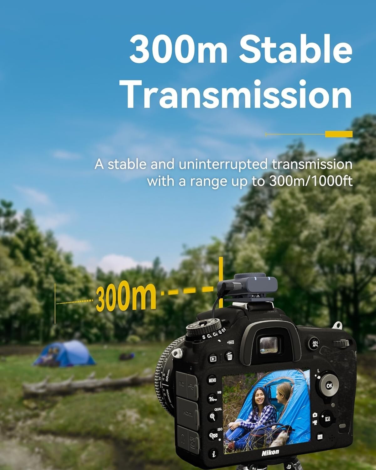 Hollyland Lark M2 Wireless Lavalier Microphone for iPhone 14/13/12, Lightning