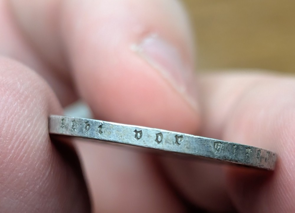 1939 Germany 2 Mark Silver Coin