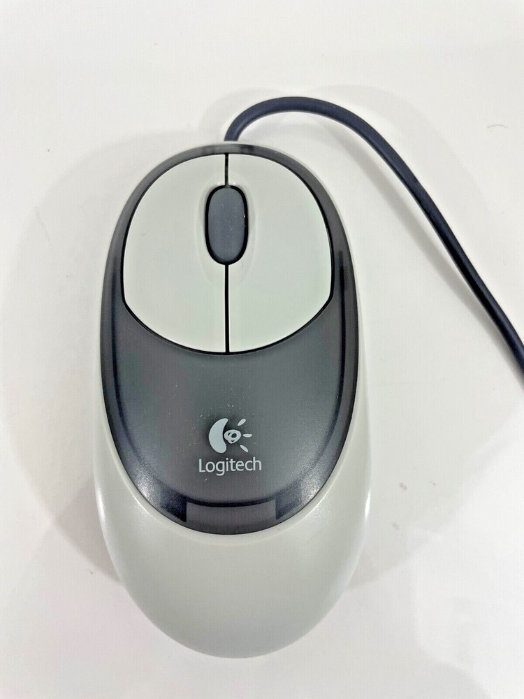 Vintage Logitech M-BJ67B Wired Mouse