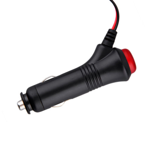 12V-24V 3FT 3A Car Cigarette Lighter Socket Plug Connector Red On/Off Switch