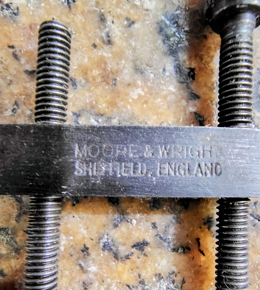 🗽 VINTAGE MINI MOORE & WRIGH 1" PARALLEL CLAMP