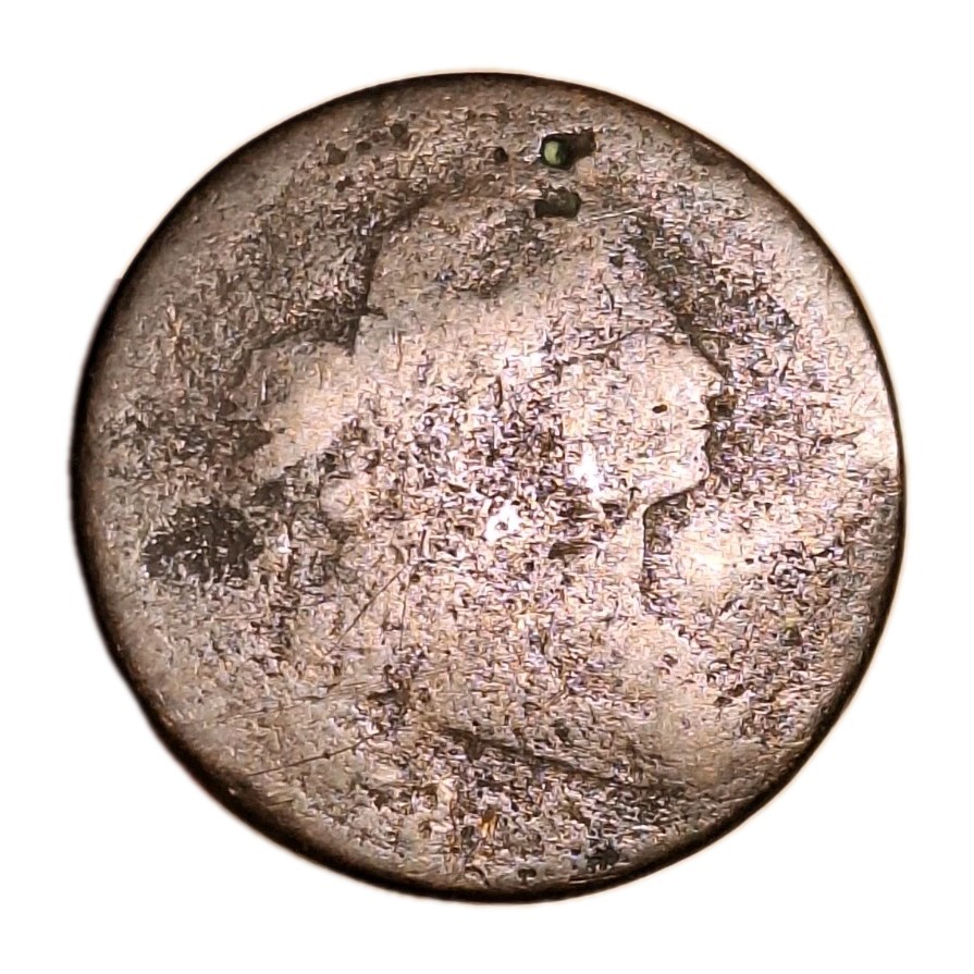 1806? Partially Discernible Date Draped Bust Large Cent ~FR Worn Details