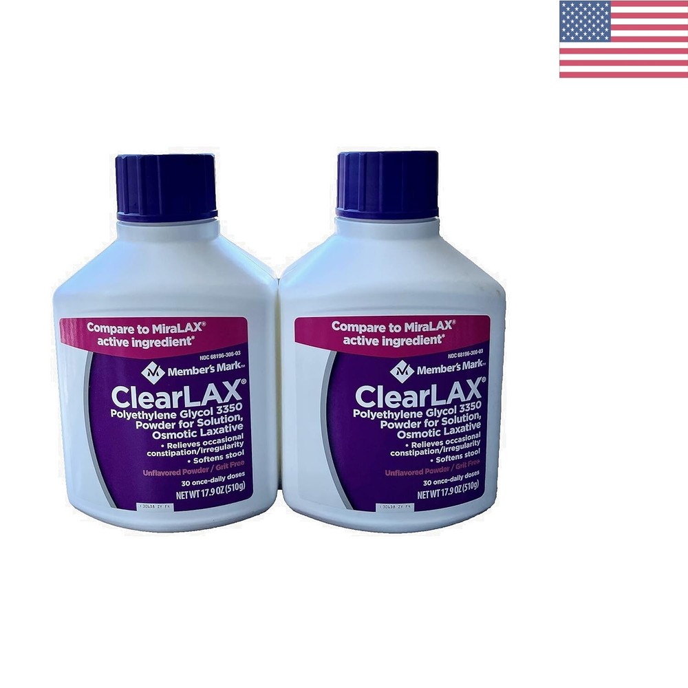 Member's Mark Clearlax 2 Pack 17.9-Ounces each