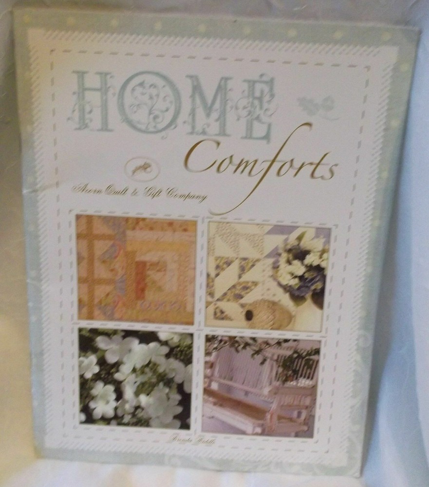 HOME COMFORTS quilt pattern booklet 2008