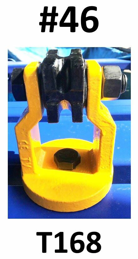 SET#46 AUTOBODY FRAME MACHINE DOWN PULLER ATTACHMENT UNIVERSAL MOST MACHINES 168