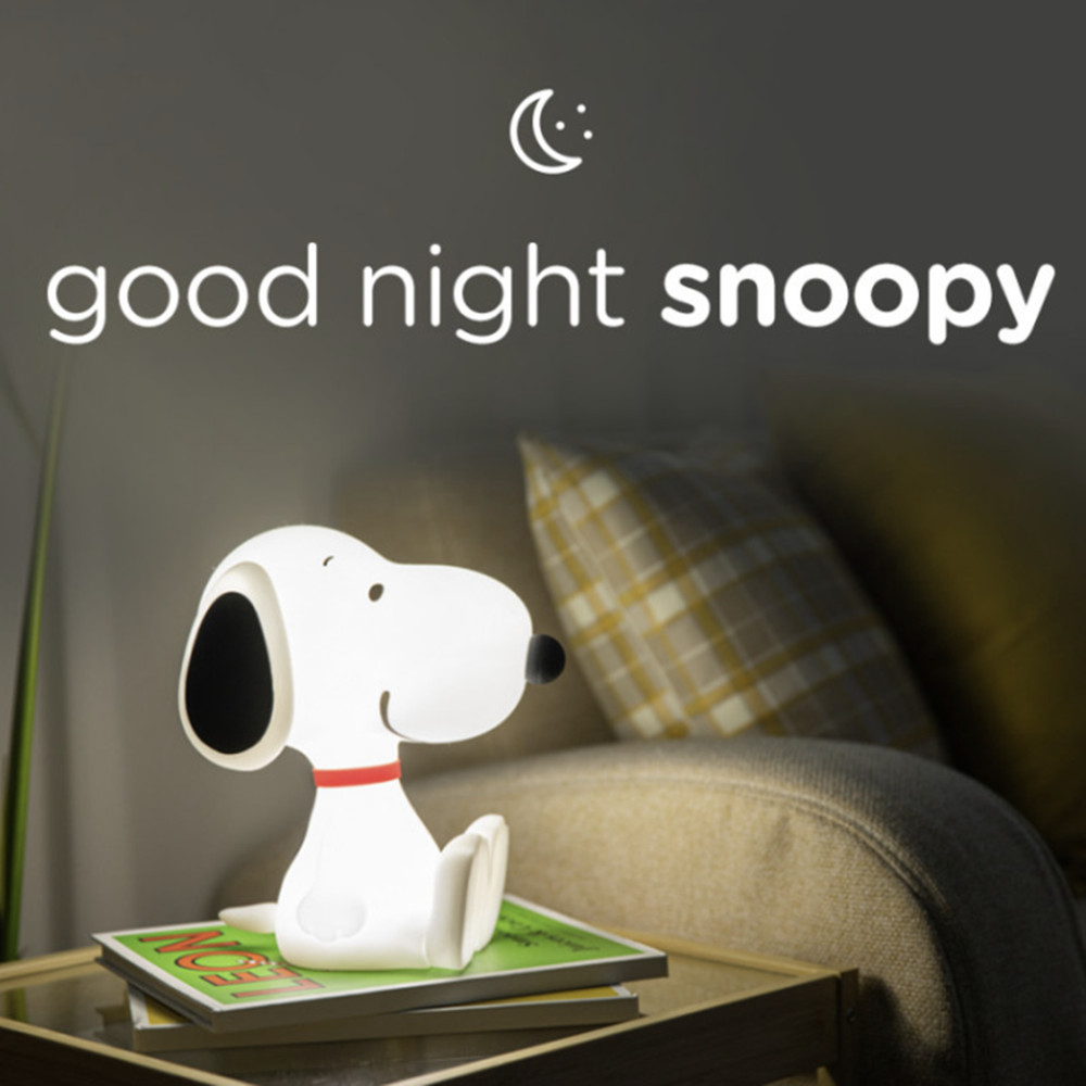 SNOOPY PEANUTS TOUCH MOOD LAMP Night Light Lamp Limited Edition