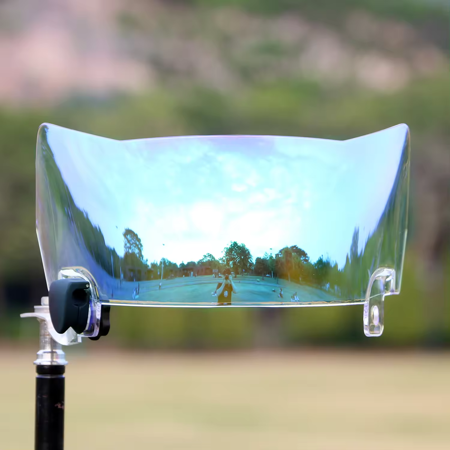 REVO CLEAR BLUE SPEED FLEX & SCHUTT F7 Full Size Football Helmet Visor W/Clips