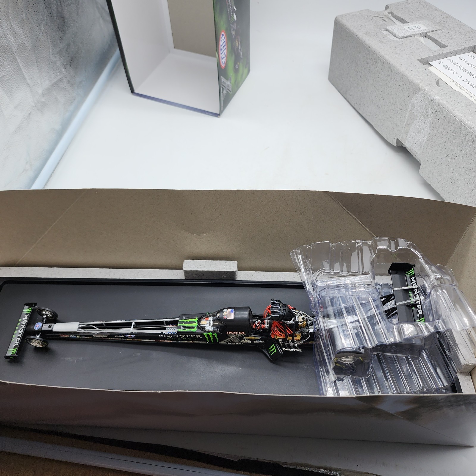 5W Action 1:24 2016 Brittany Force Monster Energy Top Fuel Dragster /1,021 *READ