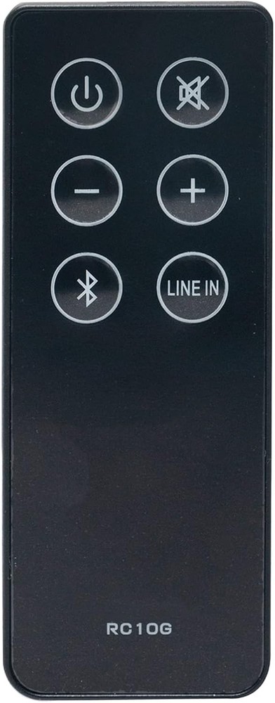 RC10G Replacement Remote Commander fit for Edifier Bookshelf Speaker Black