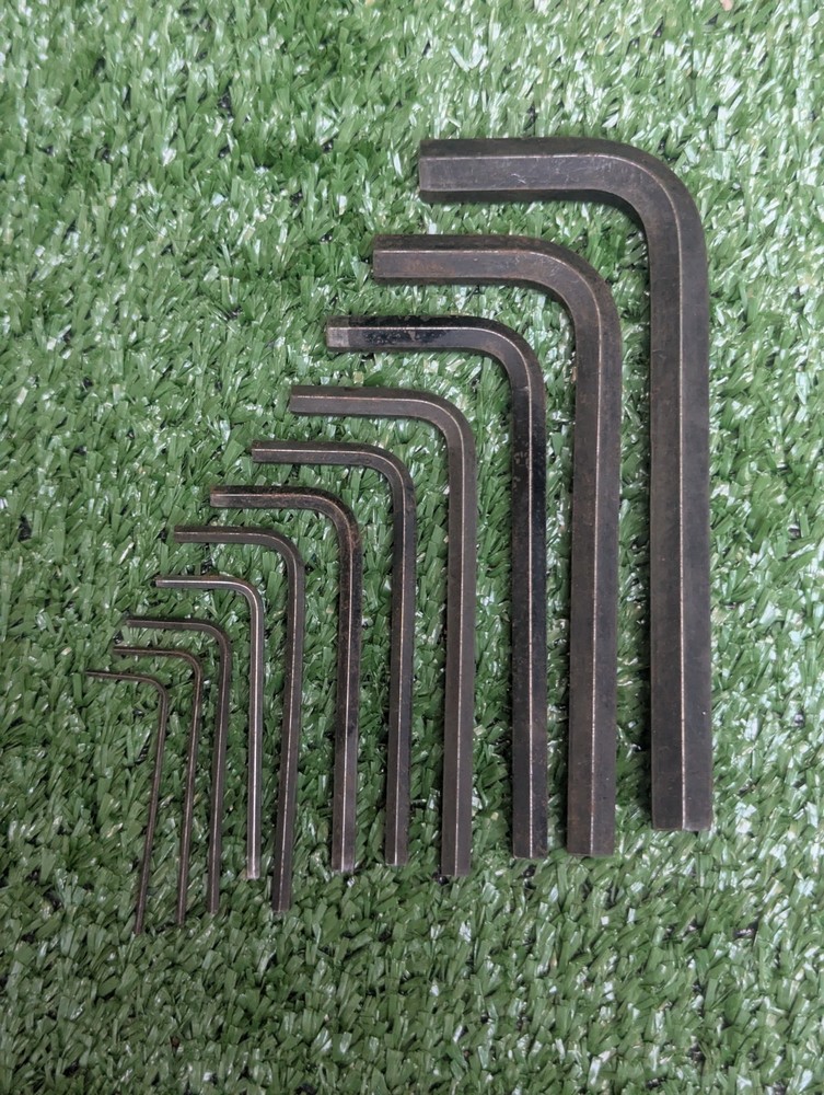 Vintage Allen Keys With Case